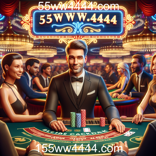 Experimente a Emoção do Cassino ao Vivo no 55ww4444.com